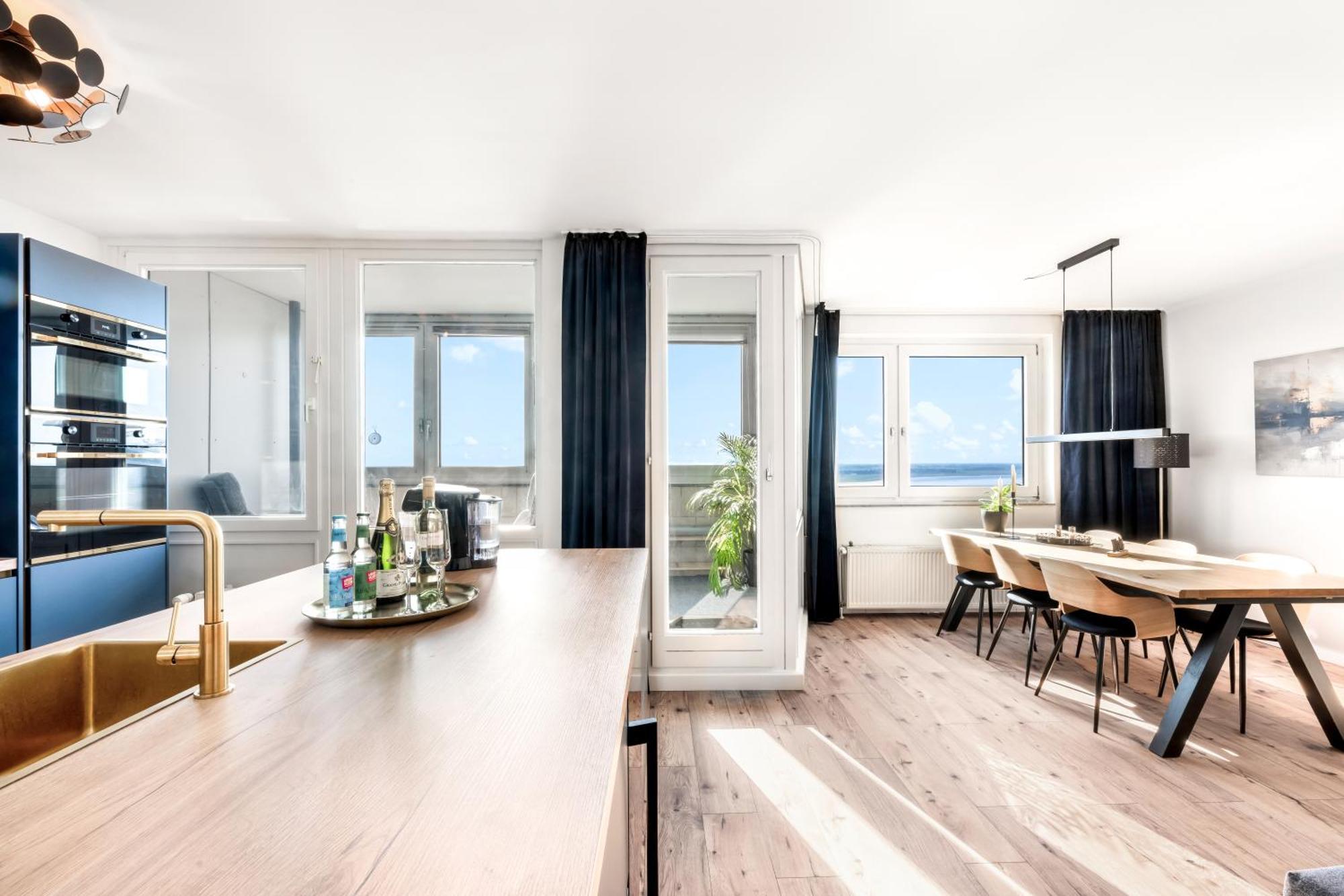 Exklusives Apartment Sunrise Mit Whirlpool, Pool Und Sauna Bremerhaven Eksteriør bilde
